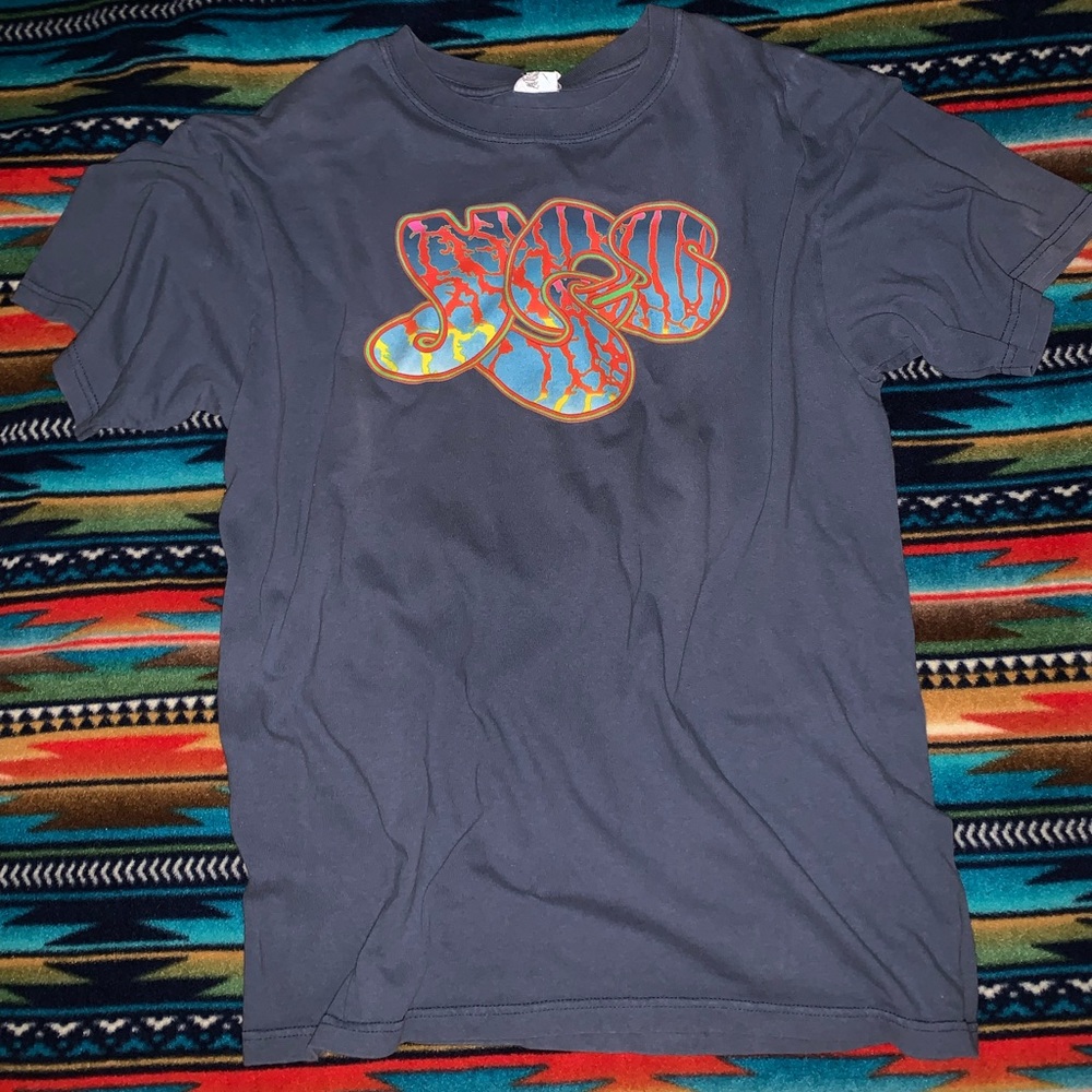 YES band shirt